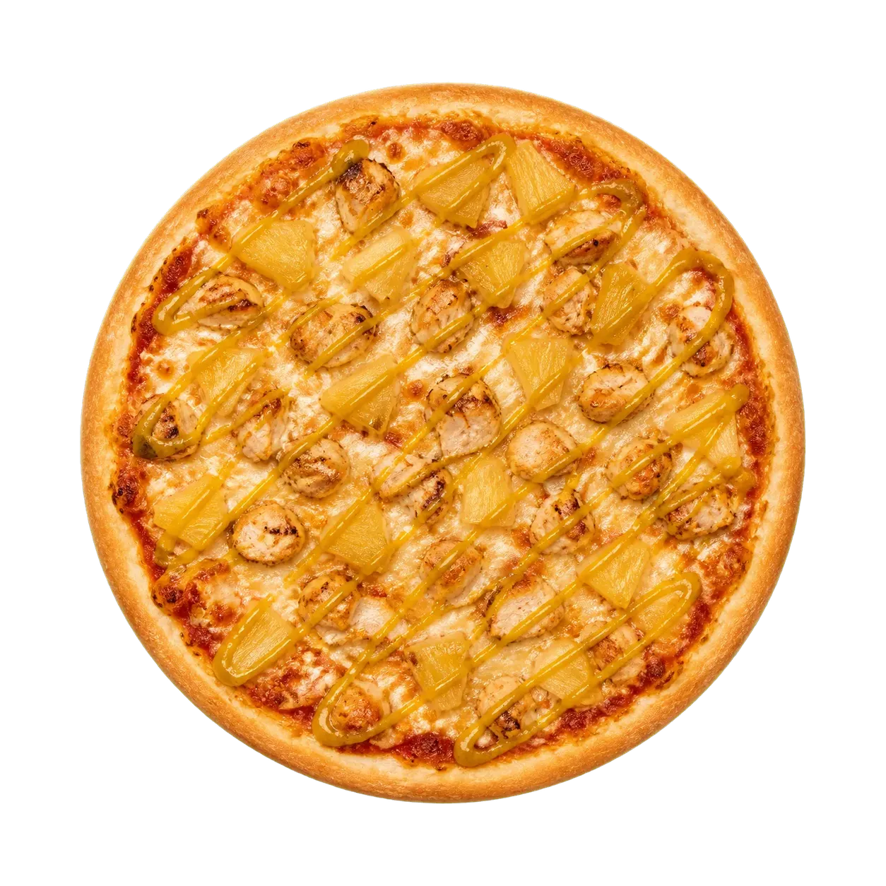 Pizza Curry Hähnchen